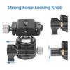 Tripod   Head Mount 25mm Diameter   360 Degree Panorama Rotation   Head