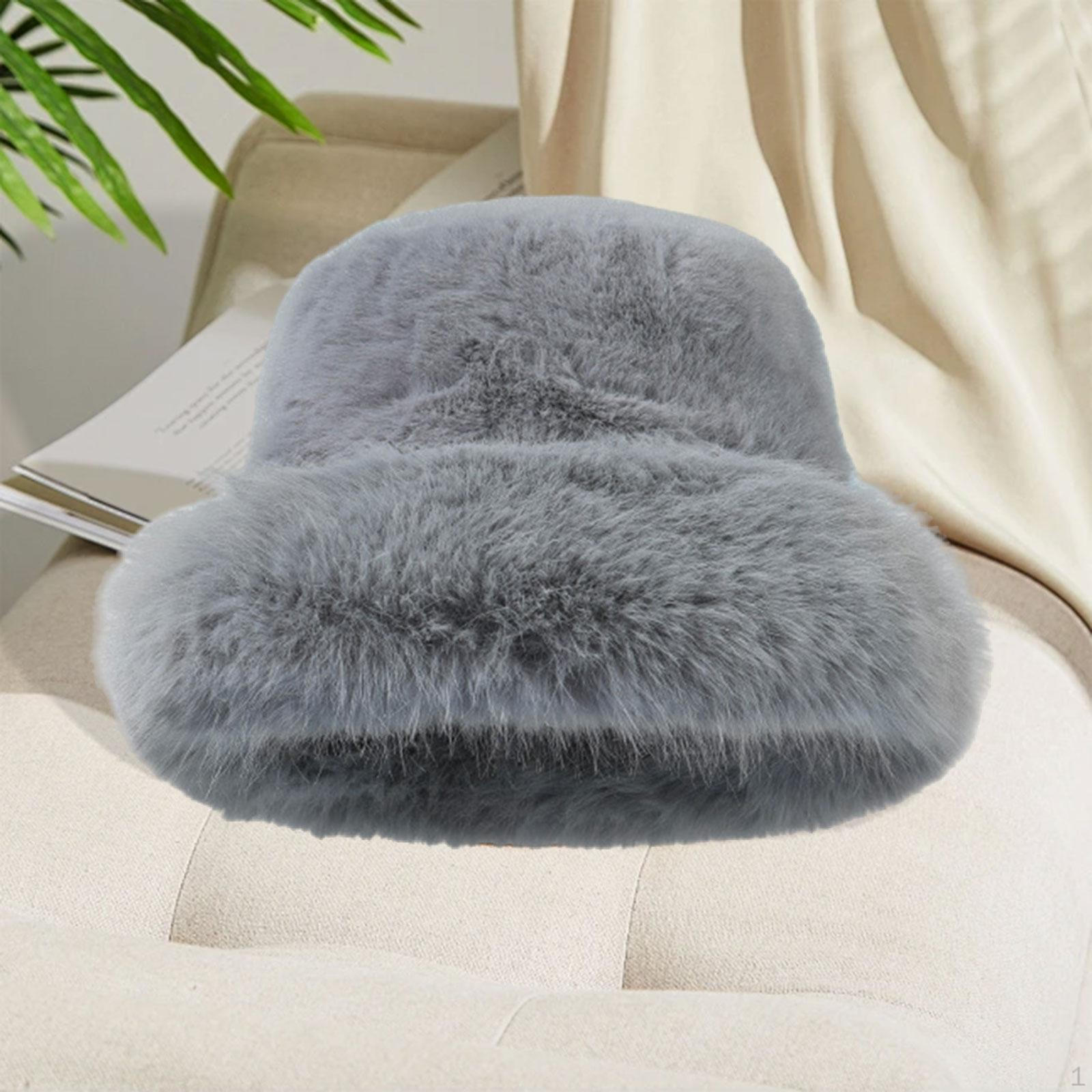 

Bob in Faux Thick, Fisherman s Hat for Walking, The серый
