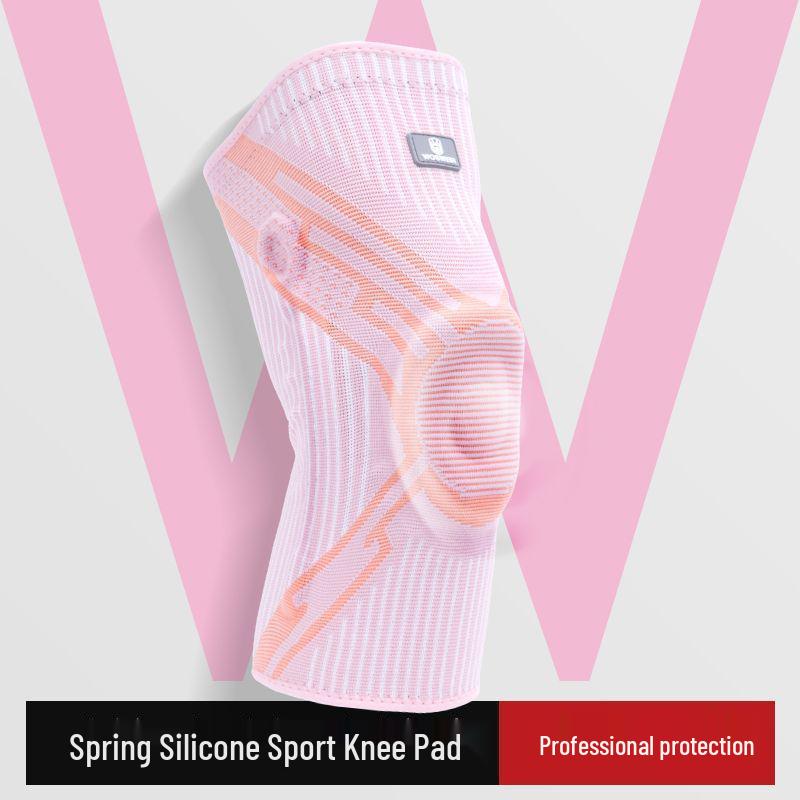 

Профессиональные нескользящие нейлоновые наколенники для скакалки, бега и баскетбола - Унисекс летняя спортивная защита XL (130-155 lbs)