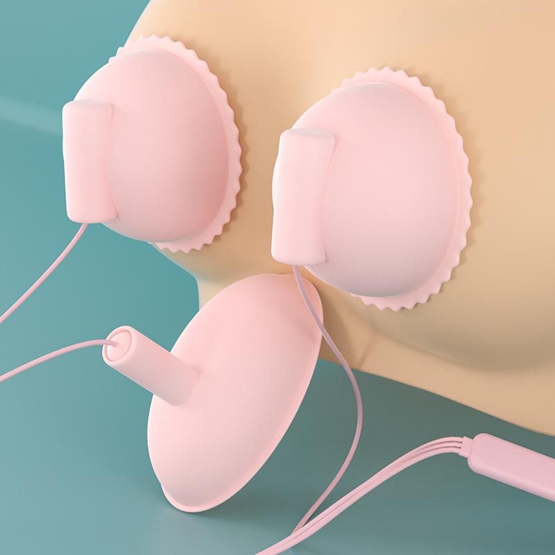 Women Vibrator Nipples Clitoral Sex Toys Electric Breast Massager Suction Cups Clitoral Stimulator For Adults Nipple Stimulator
