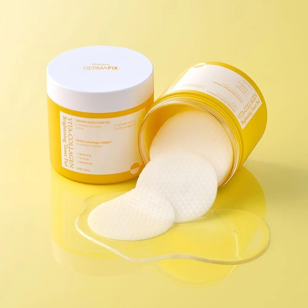 Vita Collagen Brightening Toner Pads (60 pads/130ml)