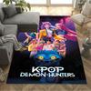 1pc K-pop Demon Hunters Rug Home Carpet Design for Bedroom Gift
