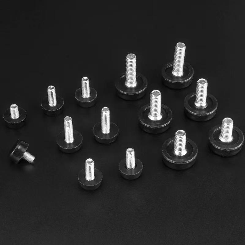 Adjustable Furniture Heightening Foot Pad (M6/M8/M10) – Screw Base for Shelves
