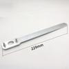 Iron Grinder Wrench for 230mm Angle Grinder with 180 Degree Angle and 35mm Distance Suitable for Polishing Tasks