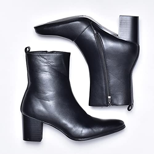 Endevice Casual Jodhpur Boots EPB516-1 Men's Black, Size 25cm, 3E