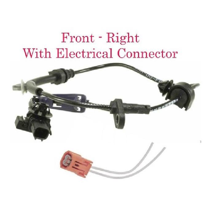ABS Wheel Speed Sensor & Connector Front Right  Fit: Honda CRV 2007-2011