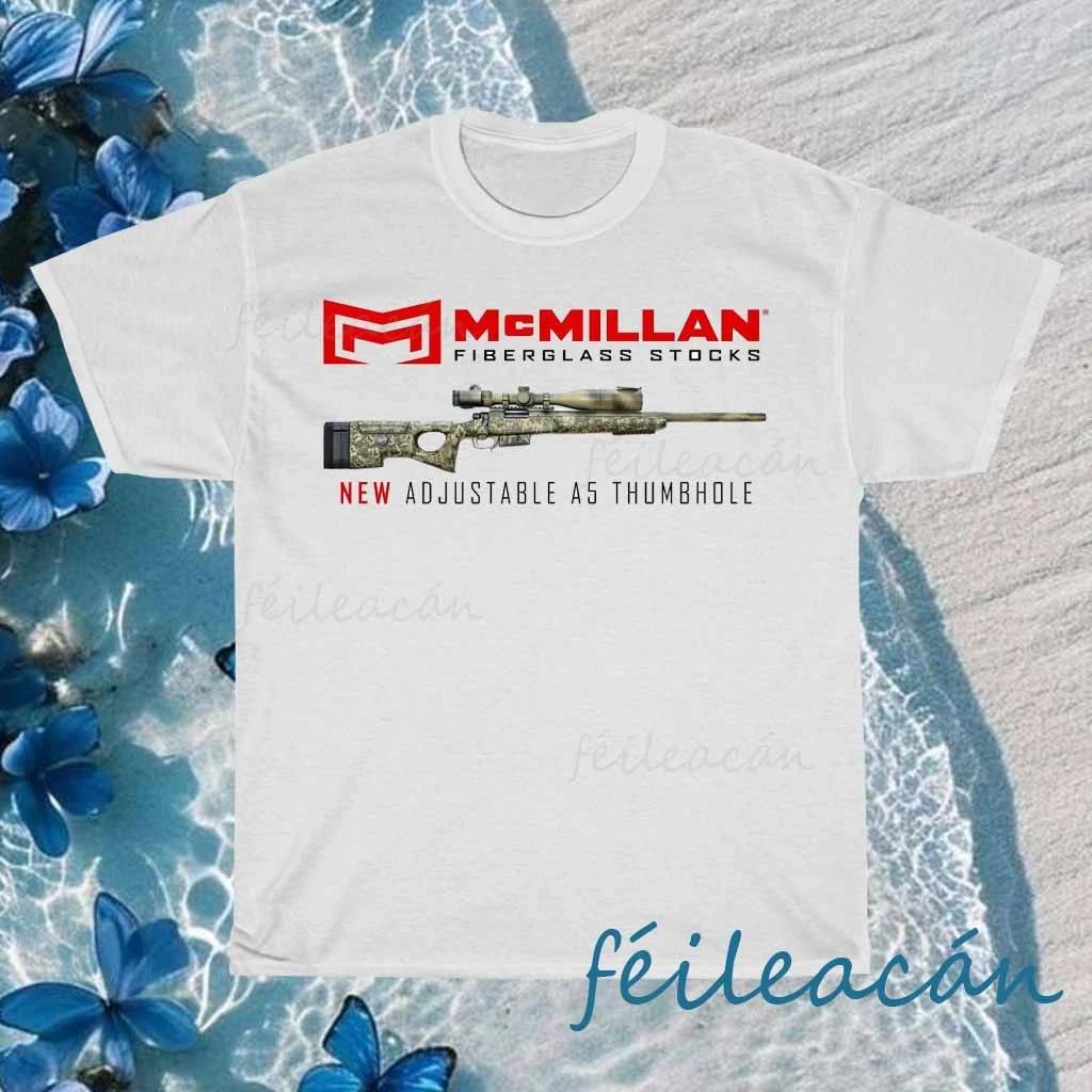 New Shirt Mcmillan Firearms Guns Logo American T-Shirt Funny Size S to 5XL M