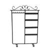 32 Holes 6 Hooks Necklace Hang Stand Holder 4 Tiers Jewelry Show Rack Organizer