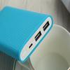 Mjukt silikonskyddsfodral för nya Xiaomi Power Bank 2nd II /3rd III 10000mAh Dual USB