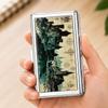 Vintage-Style Vintage Card Case Versatile Design Metal Material Cash Case Multi-function Easy Snap Card Holder ID Card Holder