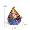 Modern Nice Sleek Unique Piggy Piggy Bank Decoration Crafts Abstract Art Home Tabletop Decoration Resin Ornaments Durable