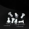 Silicone Ear Pad-anti-piercing Earring, Full Coverage Earplug Safety Earring Back for DIY Production, Jewelry Production