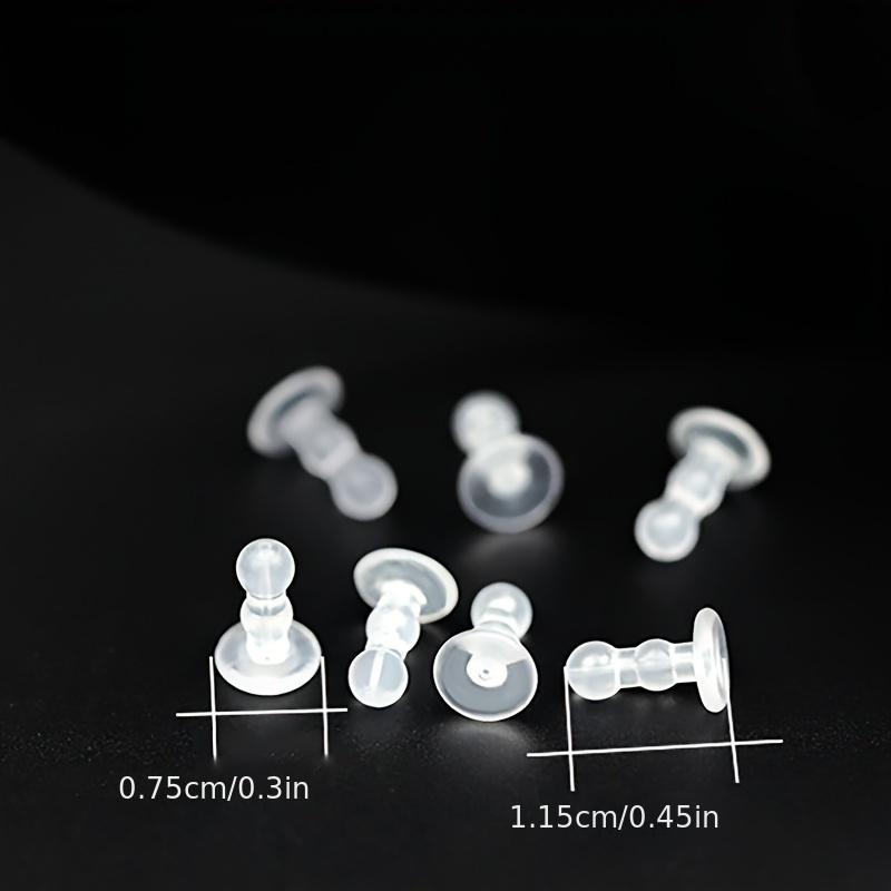 Silicone Ear Pad-anti-piercing Earring, Full Coverage Earplug Safety Earring Back for DIY Production, Jewelry Production