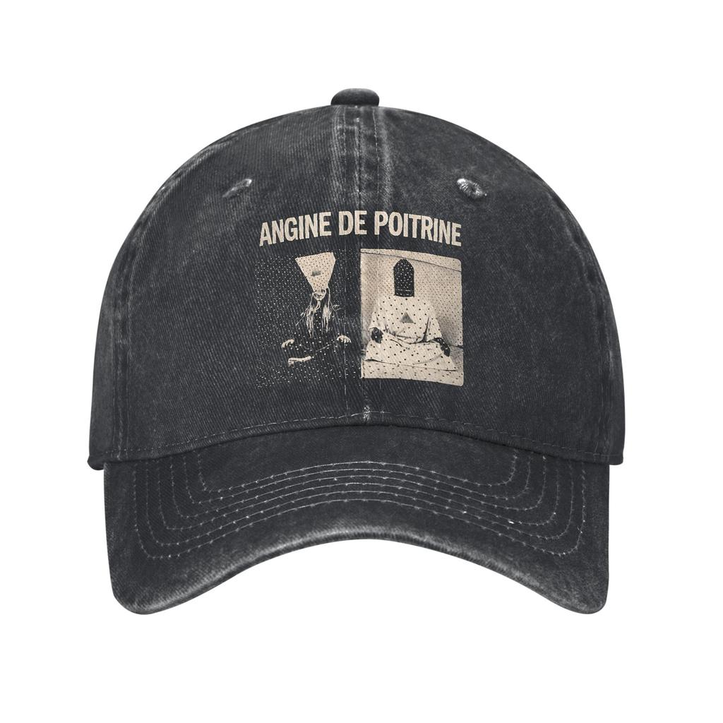 Angine De Poitrine Band Trucker Hats Outfit For Unisex Women Baseball Caps  Fashion Wear Sun Caps Adjustable