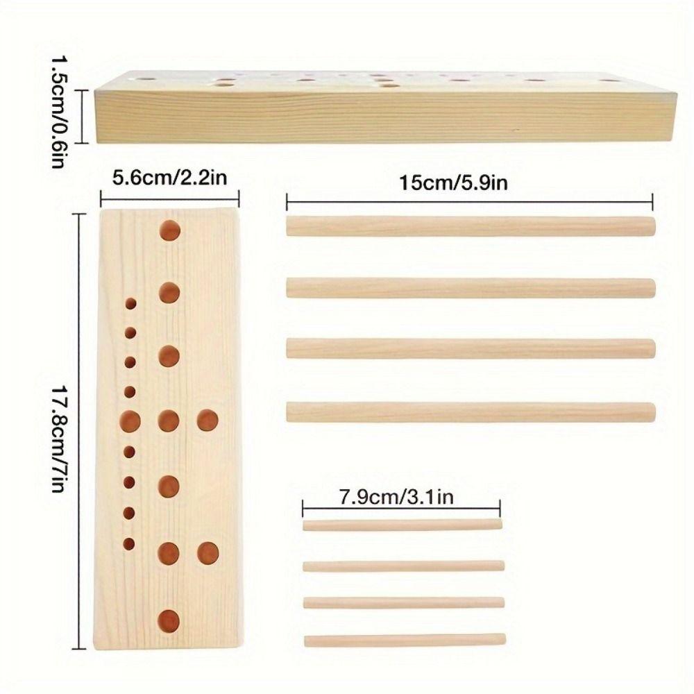Board Sticks Ribbon Bow Maker Multi Size Bows Makers Kit Bow Making Tool  Party Decorations