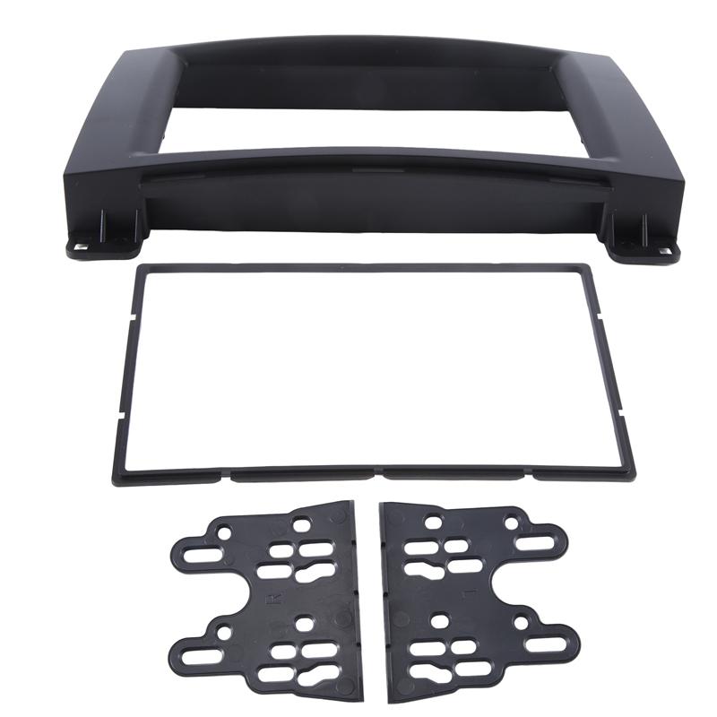 A03E-2 Din Radio Fascia For Benz W169 W245 W639 W906 Sprinter B160 B170 B200 Audio Stereo Panel Mounting Dash Trim Frame Replace