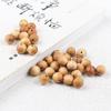 Cliff Cypress 10MM Wood Beads for DIY Bracelets & Buddhist Beads - 108 Loose Beads for Handmade Accessories.