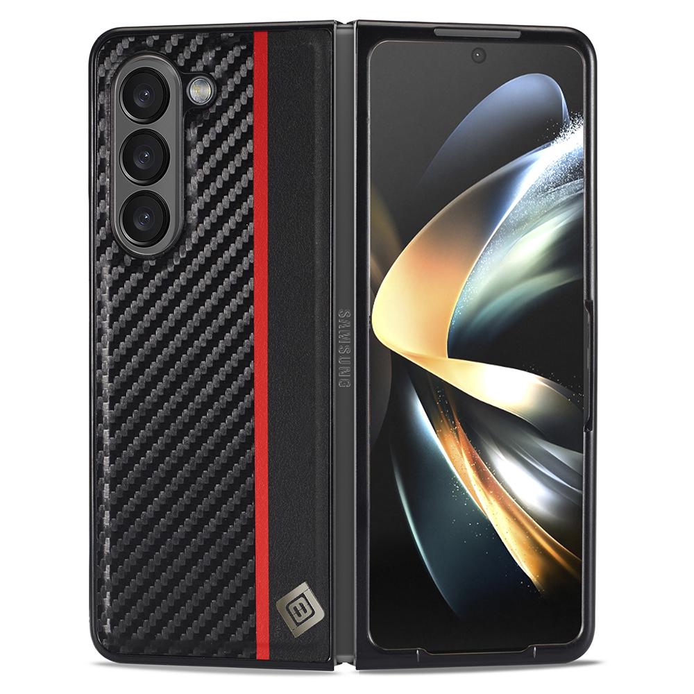 

LC.IMEEKE For Samsung Galaxy Z Fold6 5G Case Leather+EVA+TPU Phone Cover Mobile Accessories Wholesale A