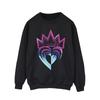 Disney Mens Descendants Pink Crown Sweatshirt