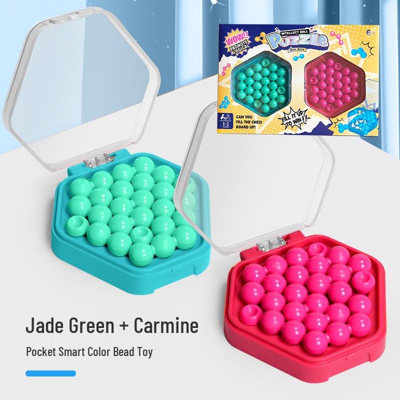 Pocket Pixel Magic Beads: Brain-Burning Puzzle, Logic & Intelligence Toy for Kids