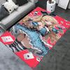 1pc Cartoon,Anime Office Carpet Soft Polyester Entrance Carpet Washable Non Slip Machine Washable In
