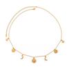 Holiday style starfish shell fringed waist chain female, simple imitation pearl fishtail turtle BodyChain