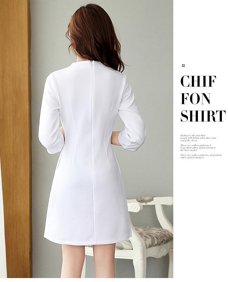 Damen Berufs-Salon- & Spa-Uniform: Kosmetikerin, Rezeption, Teehaus, Fußmassage, Schlankheitskleidung