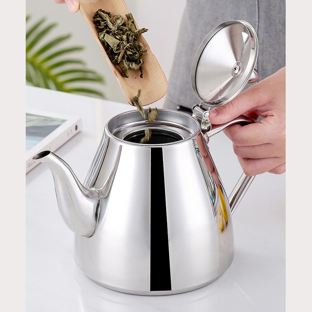 Multifuntional Large Water Kettles Stainless Steel Liquid Container Drink Dispensers Teas Pots for Daily and Party Use