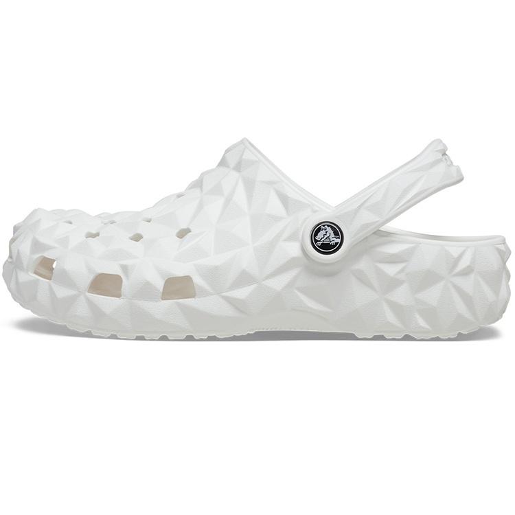 Crocs Classic Geometric Clog White Men s 209563-100 EU 41-42
