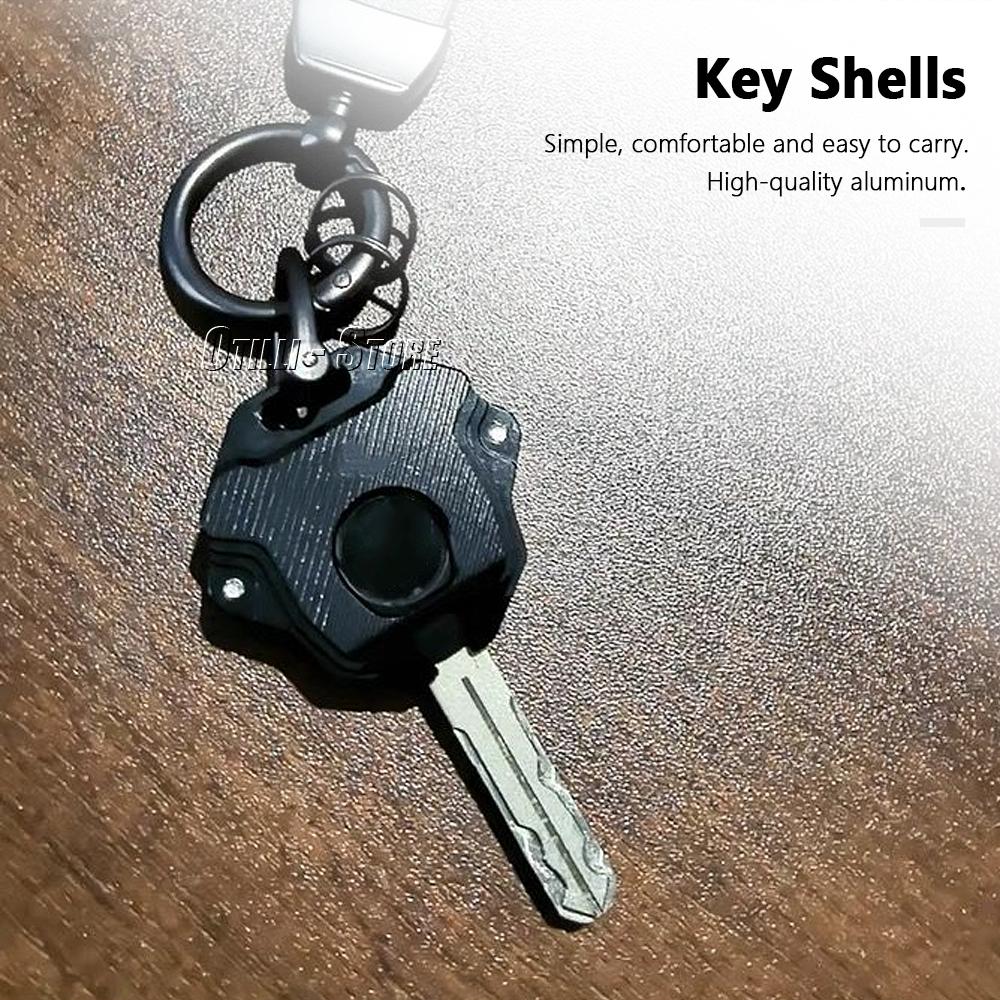 For HONDA CBR650F CB650F 2014-2025 Motorcycle CNC Aluminum Key Case Cover Shell Keyring Keychain Decorative Shell CB CB R 650F