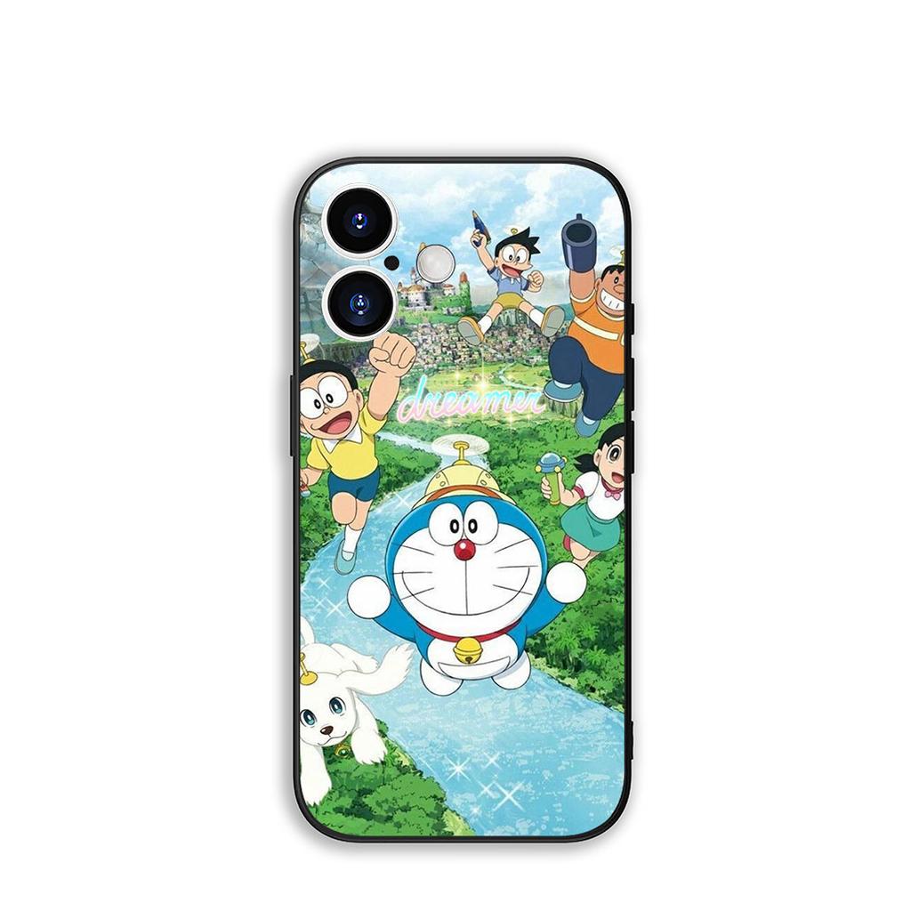 Cover for Motorola Moto E14 E15 G04 G05 G14 G15 G54 G24 Power G34 G35 G75 G84 G85 G45 G55 G64 Case Cute D-Doraemons Cat Poster