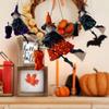 Halloween Multiple Colors Ornaments Hanging Background Wall Polyester Home Garden Sequin Unique Artificial Witch Handmade 3 Styles
