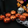 Halloween Indoor Decor  ,halloween Decorations  ,Halloween Christmas Tree Decoration 8CM Face  Colorful Plastic Ball Festival Party Decoration