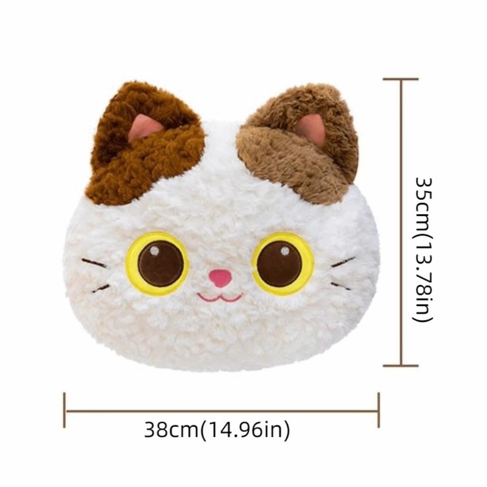 Home Decoration Stuffed Cat Pillow Bedroom Sofa Cat Throw Pillows  Children's Pillow Toys