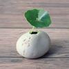 Japanese Style Rough Stone Shape Vase Ceramic Mini Ceramic Zen Hydroponic Vase Handmade Desktop Small Vase Desktop