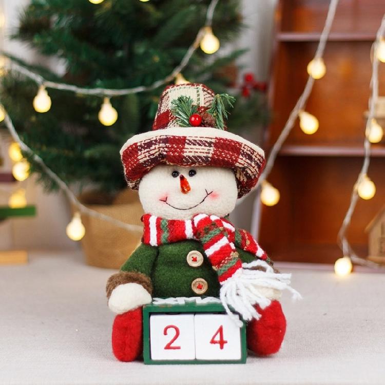 Enchanting Gnomes Advents Calendar Elegant Christmas Gnomes Countdowns Calendar Ornament Stable Festival Decoration