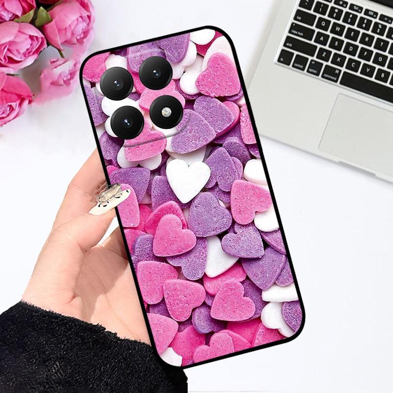 For Xiaomi 15T Case Fashion Oil Painting Phone Cover For Xiaomi 15T Cases 15 T Soft TPU Silicone Full Protective Shockproof Capa