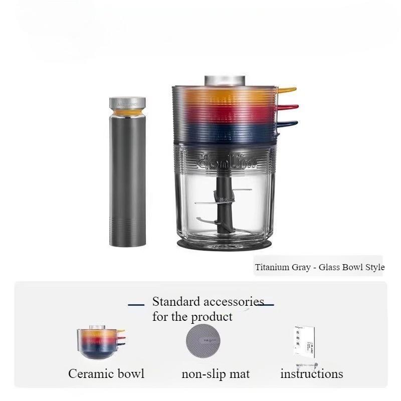 220V Electric Small Food Machine Multi-functional Mincing Meat Mixer Seasoning Machine Household 220V