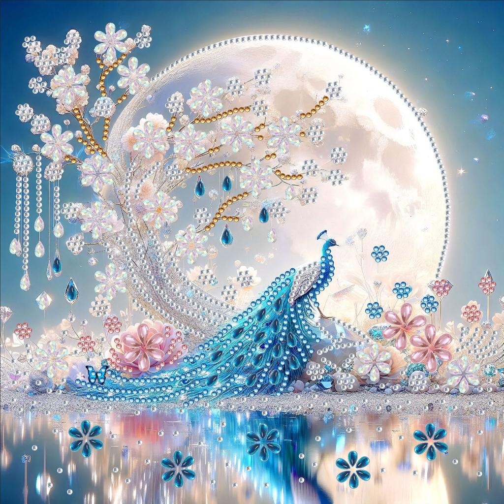 Diamond Painting, Special-Shaped Diamond Painting, Handmade Sticker Material Package 30 * 30 Diamond Sticker Diy Decorative Painting Cross-Border