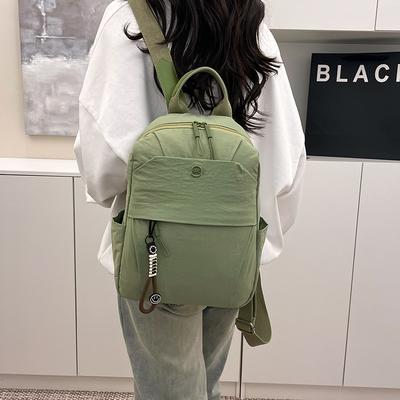 Einfacher lässiger Rucksack, Damen-Schulranzen für neue Studenten, leichter Pendlerrucksack für unterwegs