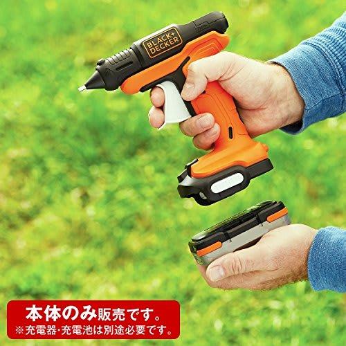 BLACK+DECKER GoPak Cordless Glue Gun, Body Only, 60-Second Preheat Time, 10.8V, BDCGG12UB