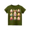 Toddler Girl Boy T-Shirts Kids Top Boys And Girls Printed Short Sleeved T-shirt