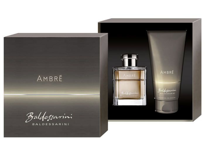 Coffret Parfum - Baldessarini - Ambré - Eau de Toilette 50ml - Gel Douche 200ml