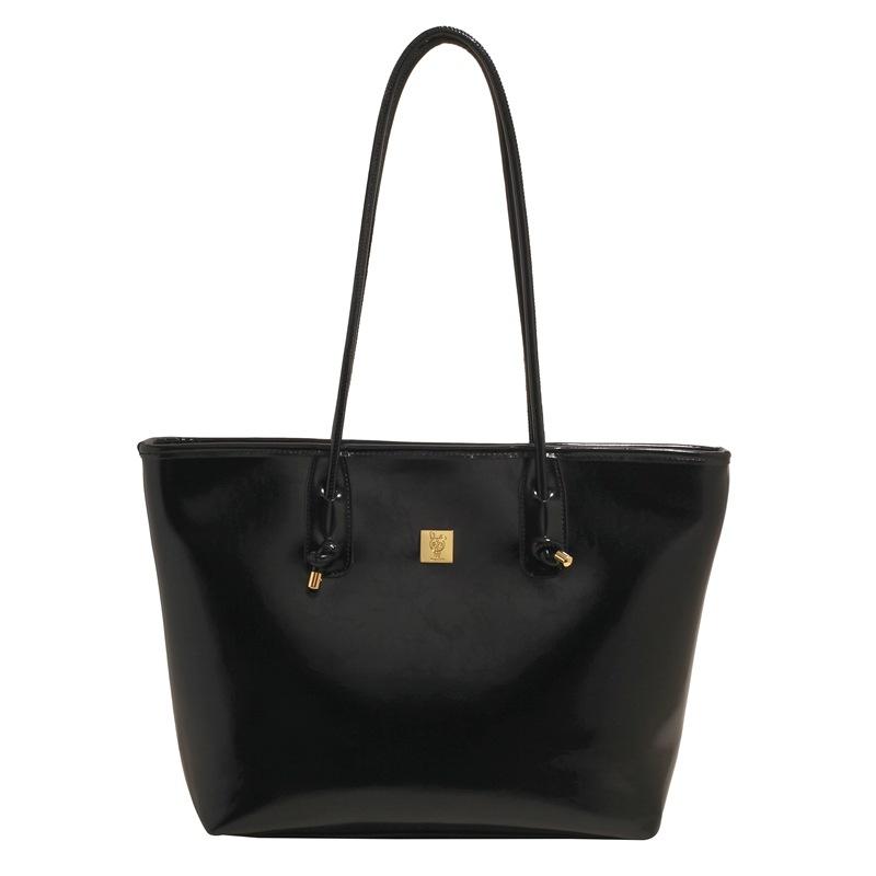 Fashion and casual portable large-capacity tote bag 2025 new simple and versatile shoulder bag high-end commuter women's bag