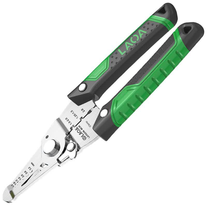LAOA LA112016 Stainless Steel 5-in-1 Multi-function Wire Stripper