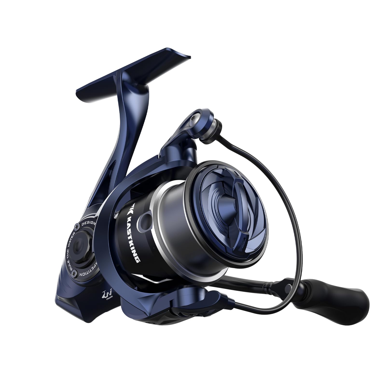 Спиннинговая катушка KASTKING Sharky Ultra 2500 3000 4000 5000 Вес Передаточное число Максимальное тормозное усилие Алюминиевый корпус Рукоятка Холоднокованая дужка Дальний заброс Водонепроницаемая для ловли морского окуня синий
