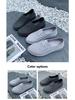 Men's Summer Non-Slip Outdoor Rain Boots Fashion Flat Bottom Commuting Water Shoes