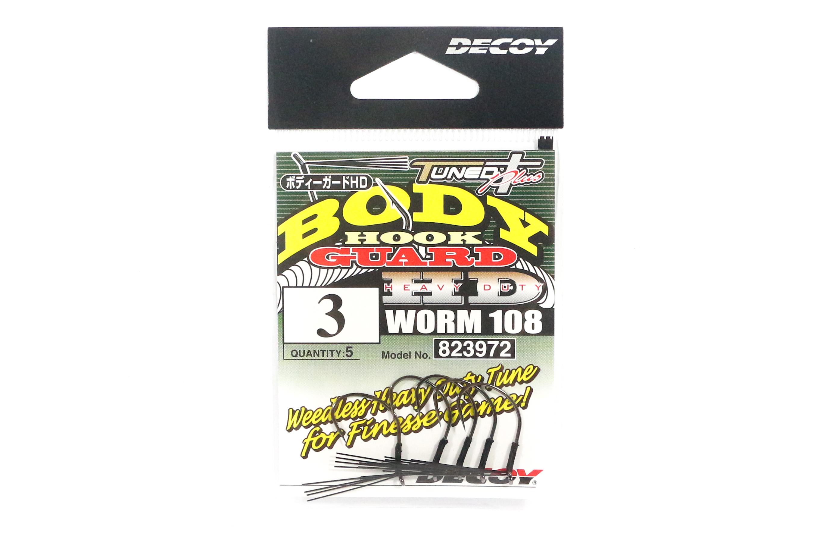 

Крючок Decoy Worm 108 Body Guard HD для Wacky Rig, размер 3 (3972)