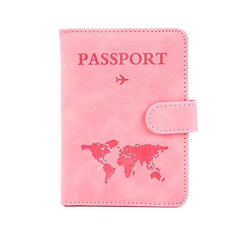 2024 Unisex PU Leather Passport Holder & ID Bag