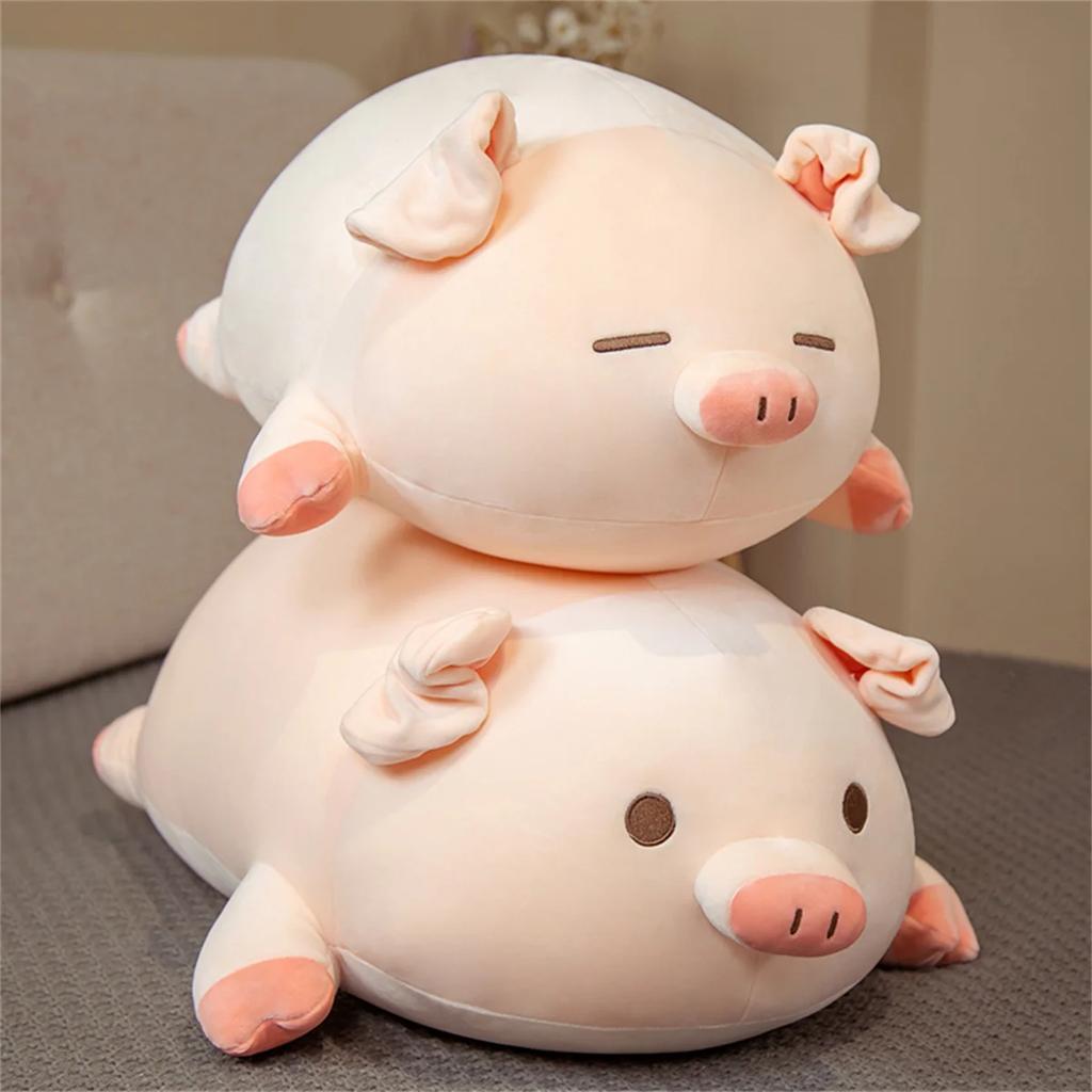 Kawaii Pig Plush Toy Soft Plush Fill Pink Pig Pillow Room Sofa Decoration Cushion Birthday Gift Dropshipping